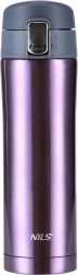 NILS Camp termosz 430 ml lila