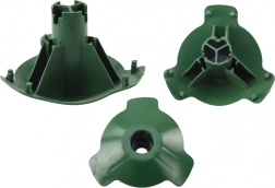 Testtartó háromlábú karácsonyfaállvány rögzítéséhez