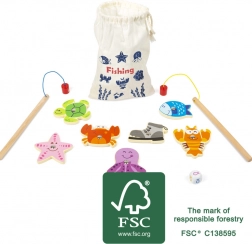 Mágneses horgászjáték gyerekeknek