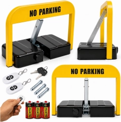 Automatikus, távirányítású lehajtható parkolózár 42 × 31 cm – 1 db