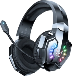 Onikuma B15 vezeték nélküli gamer fejhallgató, fekete