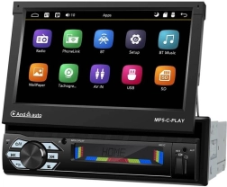 Podofo 7" autós monitor Carplay és Android Auto támogatással
