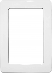 Mágneses öntapadós keret fehér 12,3x8,1 cm