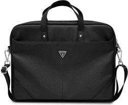 Guess Saffiano laptoptáska 16" fekete
