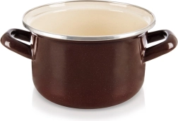 Zománcozott BROWN lábas 16 cm, 1,4 l