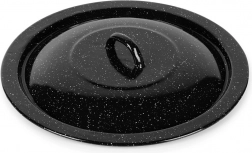 Zománcozott fedő bográcshoz 34 cm, 7,5 l-hez