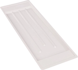 Metpol fehér csepegtetőtálca 59,5 × 20 cm kétszintes 60 cm-es csepegtetőhöz