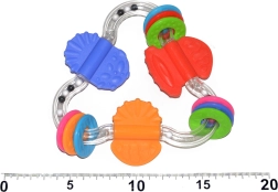 Háromszög formájú csörgő 14 cm MaaMaa