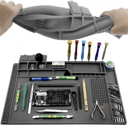 Szilikon szervizalátét rendszerezővel 30 × 45 cm BIG7REN/Bigstren