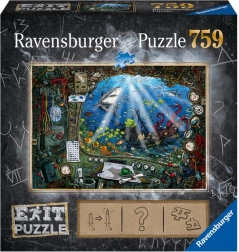 Ravensburger Puzzle EXIT: Tengeralattjáró 759 db