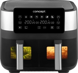 Double 8 l forrólevegős fritőz