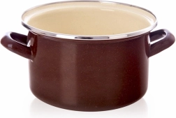 Zománcozott BROWN lábas 18 cm, 2 l