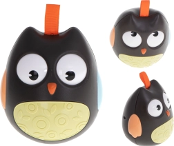 Szenzoros ringató baglyocska babáknak – fekete