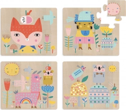 Vilac fa puzzle fejlődő történettel