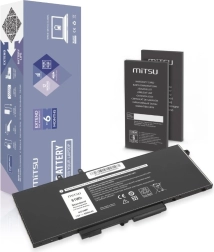MITSU akkumulátor DELL Latitude 5400/5500/5510-hoz, 8000 mAh 61 Wh, 7,6 V