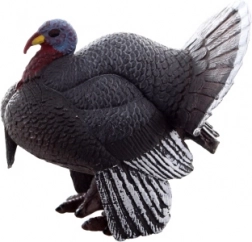 Műanyag pulykafigura