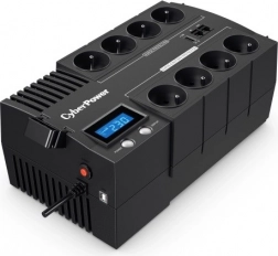 CyberPower UPS 700VA/420W tartalék áramforrás AVR-rel és LCD-vel