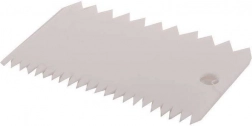Cukrász hullámos élű spatula 11 cm