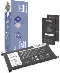 Mitsu akkumulátor Dell Inspiron 14 5481 és 5590 laptopokhoz (3600 mAh, 41 Wh, 11,4 V)