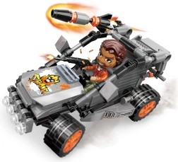 Qman MineCity Rendőrségi Menekülő Gokart