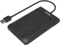 Unitek külső USB 3.0 alumínium ház 2,5" HDD/SSD SATA-hoz UASP támogatással