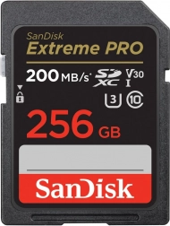 SanDisk Extreme Pro SDXC memóriakártya 256GB