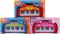 Állathangokkal rendelkező gyerekzongora elemmel