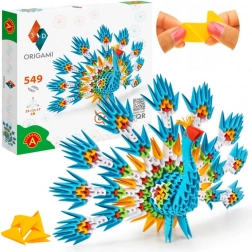 Kreatív 3D Origami Páva Alexandertől
