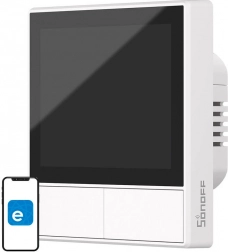 Okos fali kapcsoló SONOFF NSPanel – fehér