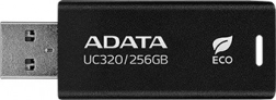 USB flash meghajtó ADATA UC320 256GB USB3.2-A Gen1 fekete