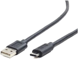 USB 2.0 A (apa) – USB‑C (apa) kábel 1,8 m, fekete