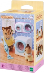 Sylvanian Families mosógép és porszívó – házikó kiegészítő