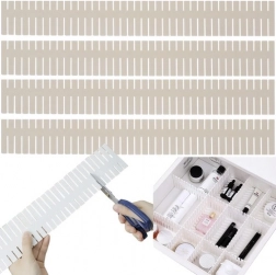 Műanyag elválasztó szervező fiókba 4db