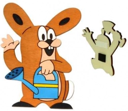 Fa dísz mágnes Kisvakond – nyúl barátja