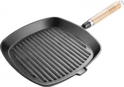 Öntöttvas grillserpenyő 24 cm
