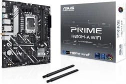 Alaplap ASUS PRIME H810M-A WiFi mATX USB-C-vel és DDR5-tel