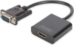 VGA-HDMI átalakító hanggal 1080p FHD