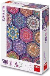 500 XL darabos relaxáló puzzle mandalákkal