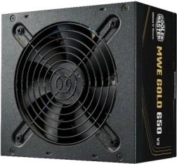 Cooler Master MWE Gold V3 650W ATX 3.1 80 Plus, nemoduláris tápegység