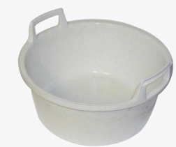 Műanyag lavór 43 cm, fülekkel, gránit