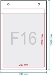 Buborékos boríték F16 240 × 350 mm AROFOL