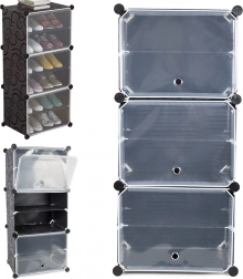 Moduláris cipőtartó polc