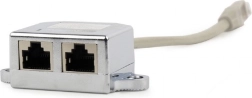 LAN adapter RJ45-ről 2× RJ45 FTP elosztó