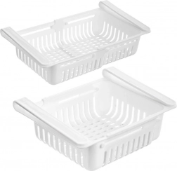 Vilde állítható hűtőpolc alá szerelhető szervező 21–28,7 cm