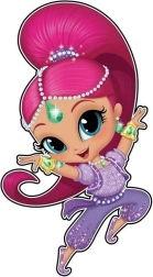 Fali dekoráció Shimmer&Shine - Shimmer (kicsi)