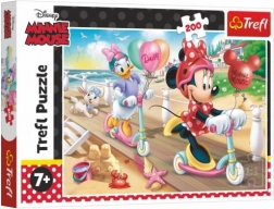 200 darabos puzzle Minnie a tengerparton Disney Minnie