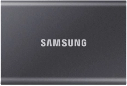 Hordozható SSD Samsung T7 2TB USB 3.2 Gen 2 szürke