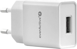 Hálózati töltő EVERACTIVE 1× USB 1 A fehér