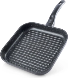 Grillező gránit négyzet alakú serpenyő 26 × 26 cm GRANDE