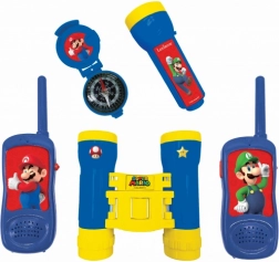 Szuper Mario gyerek kalandszett walkie-talkie-kkal